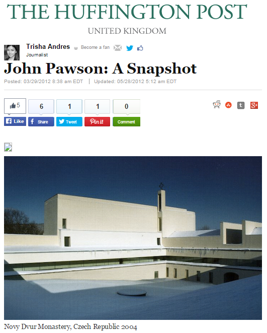 John Pawson: A Snapshot